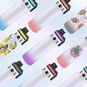 25 Pack Sublimation Tumbler Bulk 20oz Skinny Straight Double Wall Stainless Steel Tumblers with Portable Handle Individually Box - Product Image 4