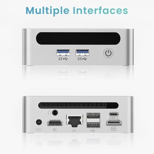 Nouveau mini PC <span class=keywords><strong>AMD</strong></span> R5-<span class=keywords><strong>4500U</strong></span> à très faible consommation d'énergie, DDR4, SSD, avec graphismes intégrés, boîtier métallique, silencieux, pour jeux et bureau, petit hôte - Product Image 3