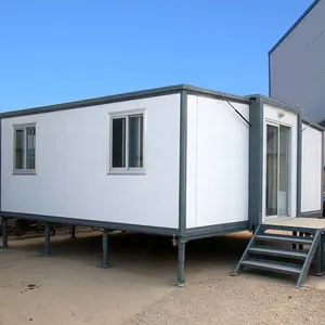 Ücretsiz tasarım kolay monte prefabrik oturma evi 20ft genişletilebilir konteyner çevre dostu enerji tasarrufu mobil modüler ev