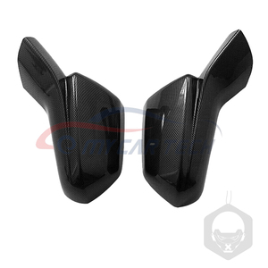 Pour 2016-2018 <span class=keywords><strong>Chevrolet</strong></span> CAMARO LT SS RS <span class=keywords><strong>ZL</strong></span> autocollant de couverture de rétroviseur en Fiber de carbone Bodykit - Product Image 1