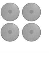 2/4Pcs Filtre à poussière pour ventilateur pour p5 Respirant Ventilation Dustproof Mesh Case Cover avec brosse de nettoyage pour PS5 Slim Game Console