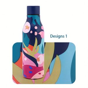 Outdoor Sports 550ml Double Wall Thermos Vacuum <b>Flask</b> Insulated 18/8 Stainless Steel Water <b>Bottle</b> - Product Image 1