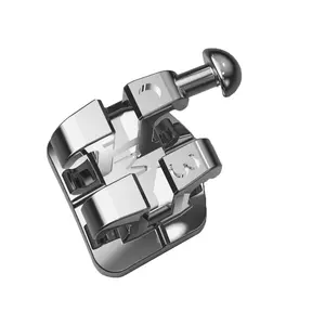 2024 Dental Orthodontic Metal Bracket controlled within 0.02mm MIM production process brackets