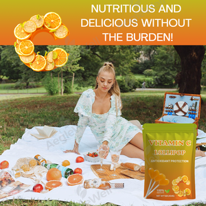 Aeglewell doğal vitamini lollipopları temini, C vitamini meyve lollipopları açısından zengin, hem çocuklar hem de yetişkinler iç<span class=keywords><strong>in</strong></span> uygun - Product Image 4