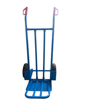 Chariot à main robuste à 2 roues, capacité de charge de 200 kg, adapté pour monter les escaliers ou les entrepôts