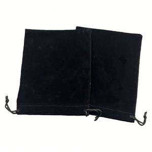 Sac à cordon en velours pour bijoux de luxe, emballage cadeau, pochette de rangement pour bijoux pour la décoration de mariage - Product Image 4