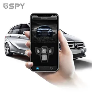 SPY-nuevo diseño, suministro al por mayor, 433Mhz, multifunción, sin botón, sistema de alarma de coche