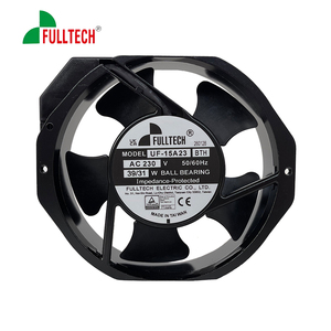 พัดลมระบายความร้อนแบบแกน FULLTECH UF-15A23BTH ขนาด 172x150x38 มม. 230VAC 50Hz 39W 2750RPM ลูกปืนแบบ Ball Bearing พลาสติก สำหรับตู้ไฟฟ้า อินเวอร์เตอร์ OEM - Product Image 1