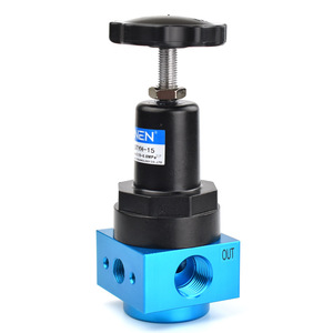 Régulateur de pression d'air JINEN QTYH-15 en alliage d'aluminium 0,15-3,5 MPa, vanne de conduite - Product Image 2
