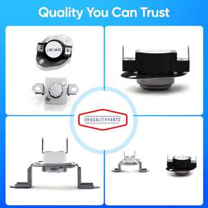 Kit de Fusible Térmico de Repuesto para Secadora <span class=keywords><strong>DR</strong></span> Quality Parts 279973VP, Repuesto OEM para Secadora Eléctrica de 220V, Uso en Hoteles - Product Image 4