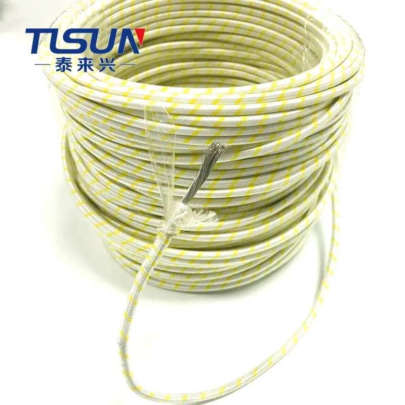 10AWG Cable Braided Fiber Glass Wire For Airtight Type Of Freezing Motor