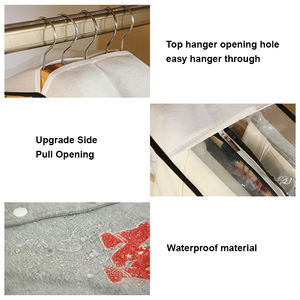 Suit <strong>Garment</strong> <strong>Bag</strong> All Clear <strong>Garment</strong> <strong>Bag</strong> Closet Storage Hanging Clothes <strong>Bag</strong> - Product Image 5