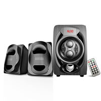 Sistema de Altavoces de Cine en Casa con Sonido Envolvente 2.1 Canales Multimedia Hifi Música BT