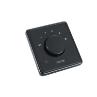 Système audio domestique, haut-parleur stéréo mural 30W, bouton de contrôle du volume, interrupteur 100V