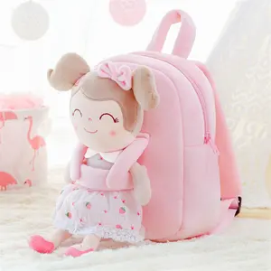 Kids backpacks children school for girls backpack plush bags with stuffed doll children fashion school backpack