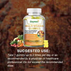Gomitas Multivitamínicas Naturales, 60 Unidades, Vitaminas <span class=keywords><strong>C</strong></span>, D, E, B6, B12, Biotina, Zinc, Sin Gluten, Sabor a Naranja Dulce, Favorecen la Salud Inmunológica, en Botella - Product Image 5