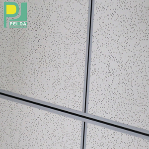 Pannello Fonoassorbente in Lana Minerale per Soffitto, Isolamento Acustico per Ufficio, Resistente al Fuoco, Decorazione d'Interni - Product Image 2