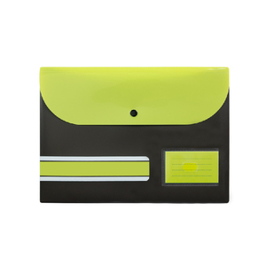 Mỹ THƯ <span class=keywords><strong>A5</strong></span> Kích thước Poly nhựa phong bì với dây kéo đóng cửa rõ ràng tài liệu thư mục và nhãn Pocket Ví - Product Image 3