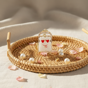 Portachiavi in acrilico con simpatico design a forma di cuore e occhi, ispirato a gelati e anime, con ciondolo a faccina di cartone animato, colore personalizzabile, regalo dolce, vendita all'ingrosso. - Product Image 5