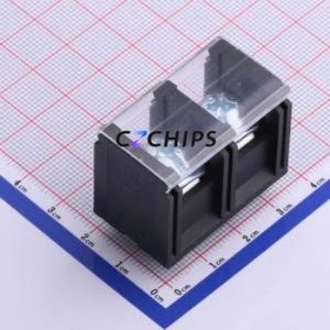 KF88L-16.0-2P Barrier Terminal Block Through hole Component (THT),P=16mm Connector With Cover Plate 16mm 1x2P Straight Pin - Product Image 1