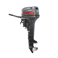 Nouveau Moteur Hors-Bord Chinois Yamaha 15 CV 2 Temps Essence 15ch 25ch pour Bateau