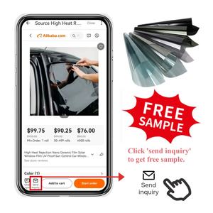 Nano-Keramik folie mit hoher Wärmeabgabe Solar fenster folie UV-beständige Sonnenschutz folie für Aut ofens ter - Product Image 2