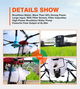 Dron Pulverizador Agrícola de Alta Eficiencia, Pulverizador de Pesticidas, UAV Agrícola - Product Image 5
