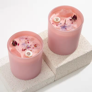 AIKUN Luxury Scented Candles High-Fragrance Rose Lavender Cinnamon-Glass Jar Votive Candles for Weddings Vignets Back-to-School - Product Image 4