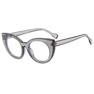 Specchio piatto occhio di gatto Anti luce blu 2025 nuove donne europeo e americano telaio per occhiali Cross Border moda montatura per occhiali - Product Image 4