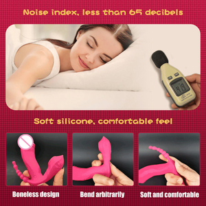 SacKnove Heating 2 en 1, Estimulador de Clítoris Portátil, 7 Velocidades, Control Remoto Inalámbrico, Vibrador de Succión de Clítoris y <span class=keywords><strong>Punto</strong></span> <span class=keywords><strong>G</strong></span>, Bragas Vibratorias - Product Image 5
