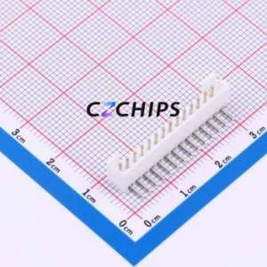 ZX-PH2.0-WZ14P Wire-to-Board Pin Header Bent Lead Through Hole,P=2mm Connector 1x14P 2mm Right Angle Insert PH - Product Image 1