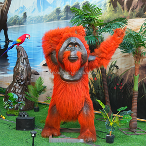 Orang-outan animatronique grandeur nature, modèle réaliste de primate pour <span class=keywords><strong>zoo</strong></span>, parc à thème, centre commercial, exposition - Product Image 1