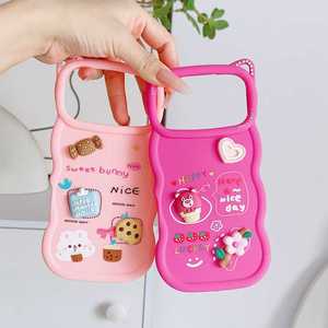 Dễ Thương <span class=keywords><strong>3D</strong></span> Điện Thoại Di Động Trường Hợp Đối Với iPhone 16 15 17 Cộng Với 12 Max Mô Hình Phim Hoạt Hình Cao Su Chống Sốc Trở Lại Điện Thoại Bìa - Product Image 6