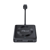 Ottocast New Portable Car TV Mate Pro, adaptateur multimédia 2K basé sur Linux et CarPlay sans fil pour voitures, Spotify, YouTube, Plug & Play