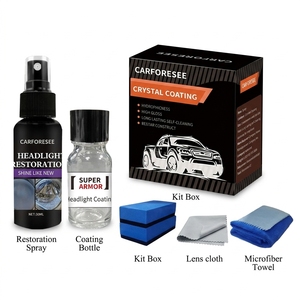 Kit d'outils de rénovation de <span class=keywords><strong>phares</strong></span> automobiles - Revêtement de restauration ultra-transparent - Prix de gros pour <span class=keywords><strong>les</strong></span> ateliers de service et de réparation automobile - Product Image 2