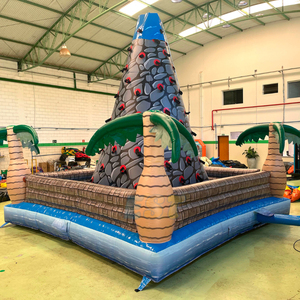Vente directe d'usine, mur d'escalade gonflable <span class=keywords><strong>de</strong></span> bonne qualité, montagne d'escalade gonflable avec corde pour une utilisation en extérieur et en intérieur - Product Image 4