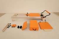 ODM/OEM Reformer de Pilates Comercial de Madera de Arce y Roble, Plegable, para Estudio