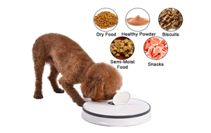 <strong>Cat</strong> Dog Eco-Friendly Automatic Plastic 6 Meal Trays Dry Wet <strong>Food</strong> <strong>Dispenser</strong> Smart Programmable BPA Free - Product Image 2