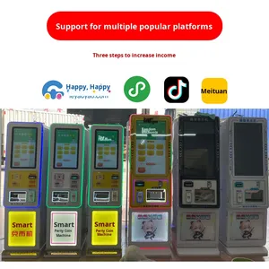 Distributeur automatique intelligent de monnaie/monnayeur pour jeux d'arcade avec lecture de code QR, construction métallique, Guangdong - Product Image 3