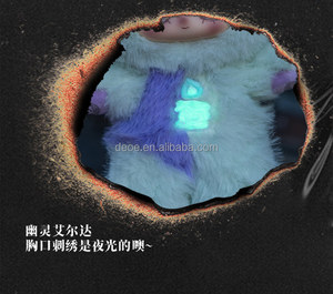 HOTSELL-TOPTOY-MayMei V2 暗黑冰雪奇缘电影主题毛绒玩具盲盒 1/6 比例摆件 原包装 适合 14 岁以上 中国动画 - Product Image 6