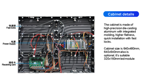 لوحة عرض LED داخلية على قمة الضيافة 4 مجموعات 2500X1500MM 8.2Ftx4.92Ft P2.5MM مثبتة على الحائط في كندا - Product Image 3