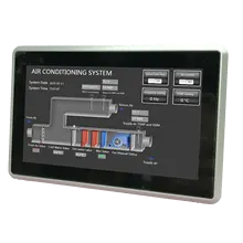 Bangunan 7 inci IoT industri gateway, MQTT I7-1031-4G layar sentuh mendukung Modbus, BACnet