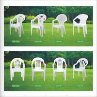 Chaise de Repas en Plastique Blanche Empilable, Légère et Portable, Économique, Sans Accoudoirs, Idéale pour Extérieur, Marchés Nocturnes, Barbecues, Stands Alimentaires et Parcs