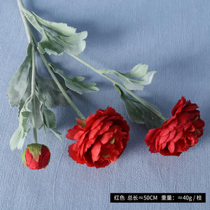 Peonie Artificiali in Seta di Alta Qualità Fatte a Mano 75cm Decorazione per Casa Sfondo per Laurea Natale Minimo 50 Pezzi - Product Image 6