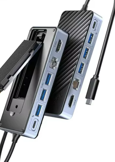 RJ45 8-en-1 noir
