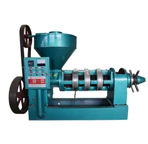 screw oil press 6yl-130 sesame oil pressers oil pressing machine with heater