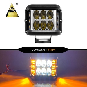 Barre lumineuse LED RGB tout-terrain haute luminosité, faisceau multicolore, étanche, 12V 24V pour 4x4, SUV, camion, VTT, UTV - Product Image 3