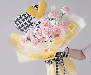 顶级时尚长岛冰茶彩色花卉包装纸花卉花店