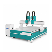 Máquina Router CNC de Doble Husillo Jinan Mosencnc 1325 con Husillos Independientes de Alto Rendimiento para Procesamiento de Paneles de Madera