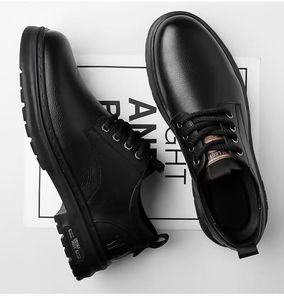 Nuove Scarpe in Pelle Unisex Autunnali, Stile Business Casual Retrò, Suola Morbida, Fodera Traspirante in Rete - Product Image 2